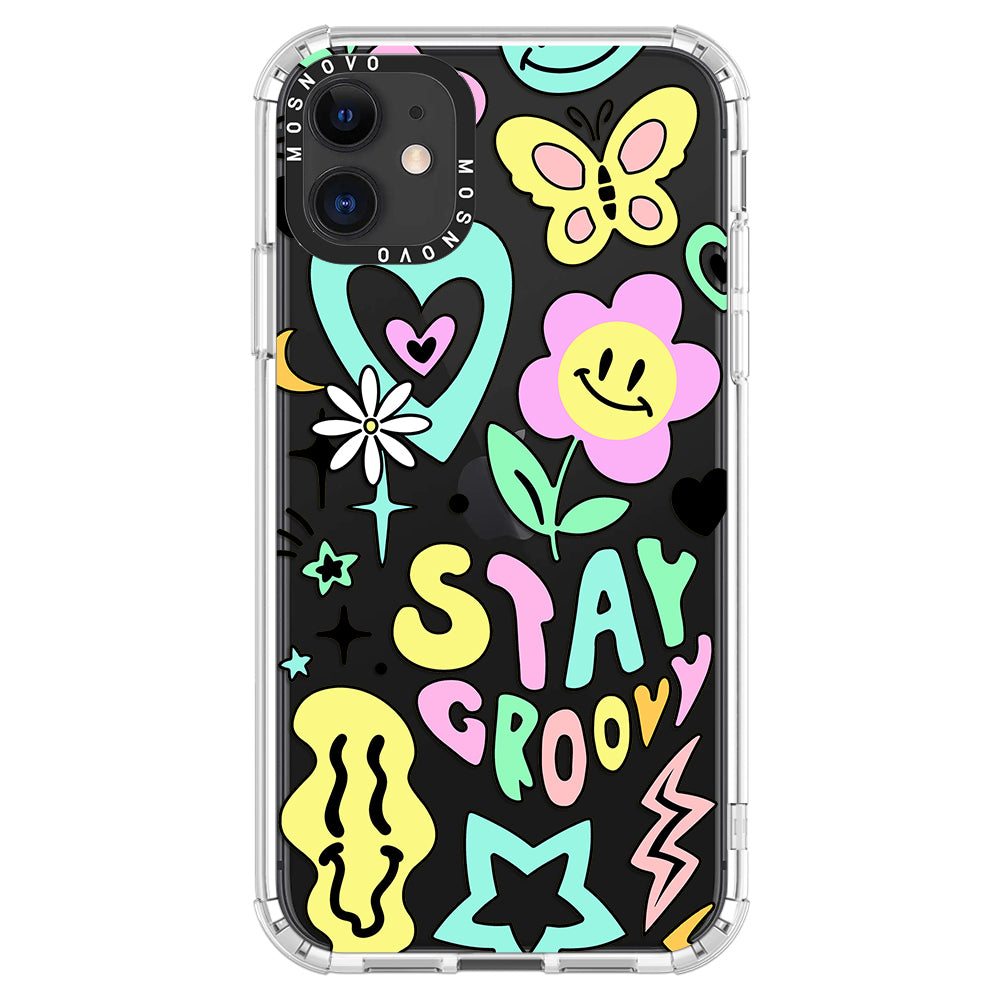 Stay Groovy Phone Case - iPhone 11 Case