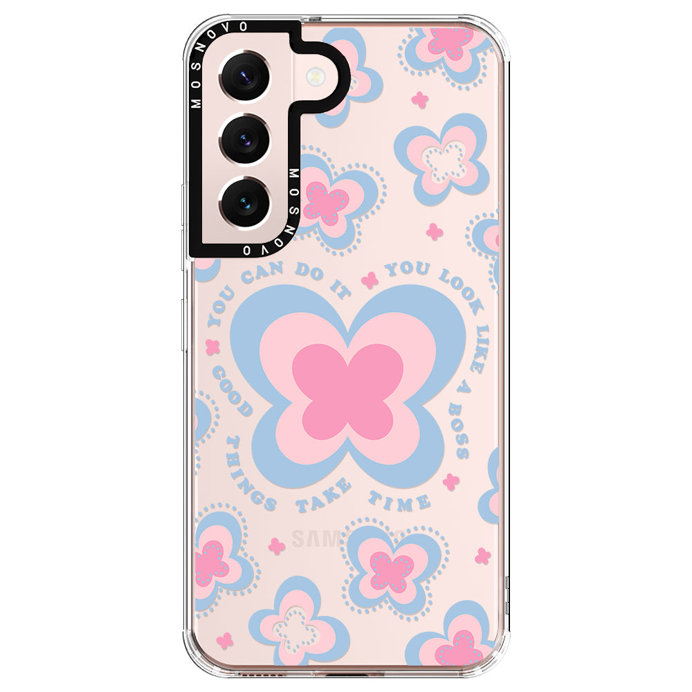 Blooming Butterflies Phone Case - Samsung Galaxy S22 Plus Case