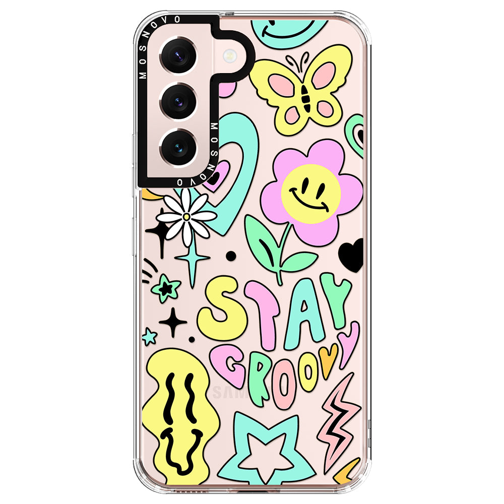 Stay Groovy Phone Case - Samsung Galaxy S22 Case