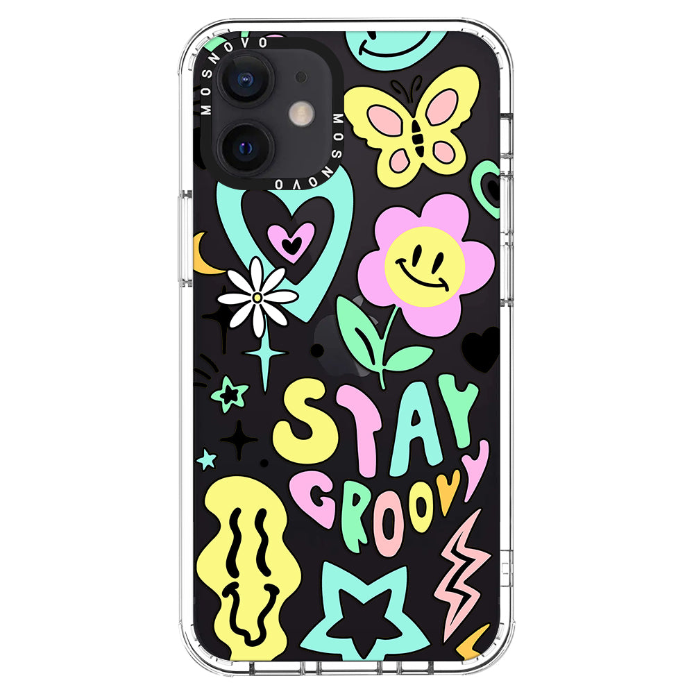 Stay Groovy Phone Case - iPhone 12 Mini Case