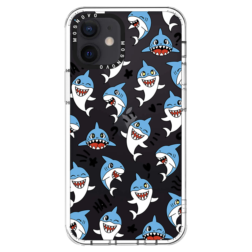 Cute Sharks Phone Case - iPhone 12 Pro Case