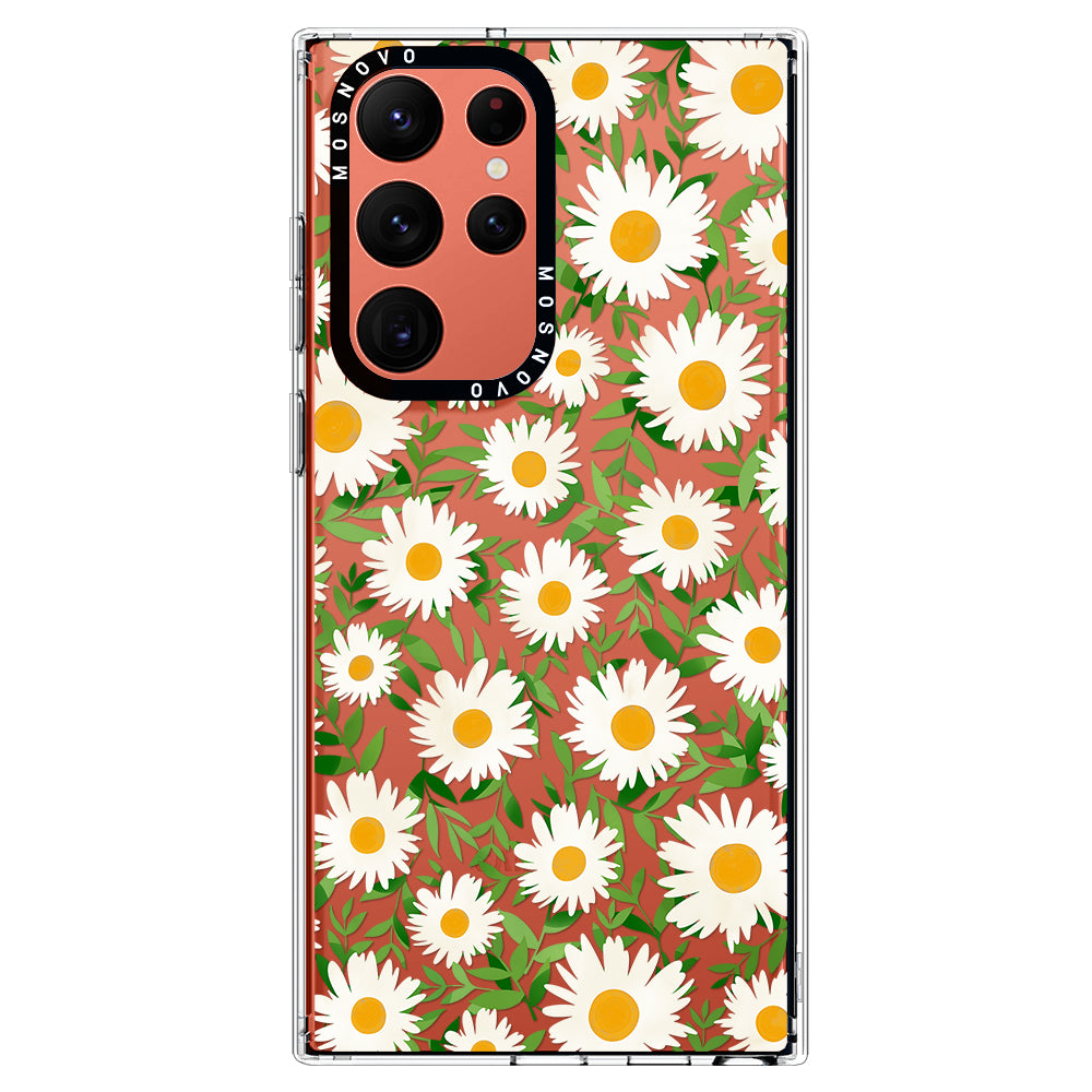 Daisies Phone Case - Samsung Galaxy S22 Ultra Case