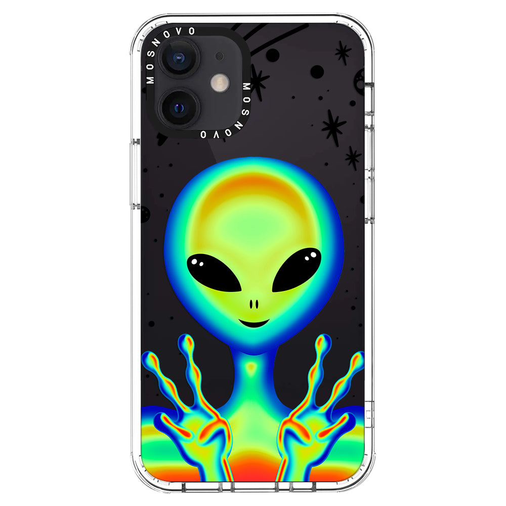 Alien Piece Phone Case - iPhone 12 Case