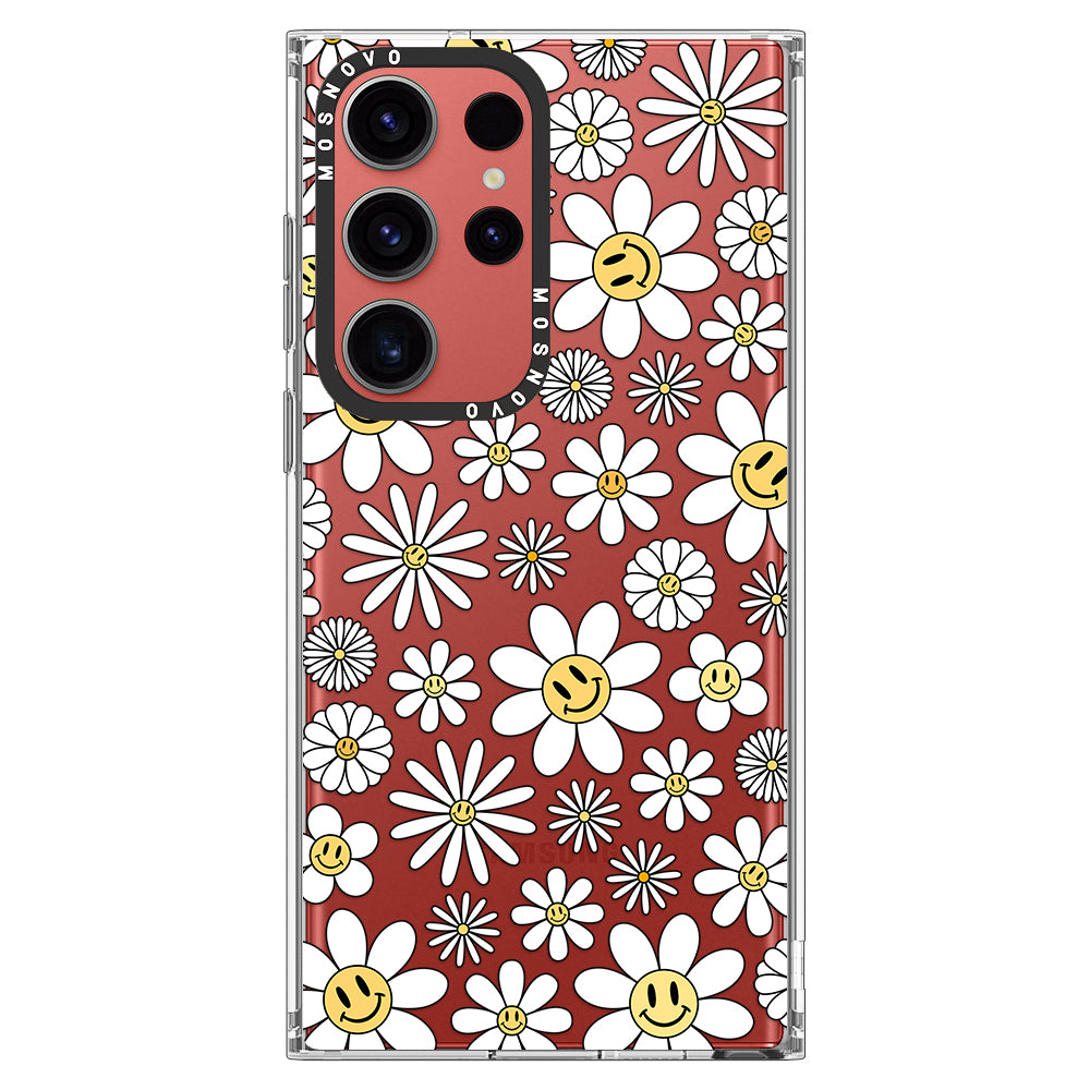 Happy Daisy Blooms Phone Case - Samsung Galaxy S23 Ultra Case