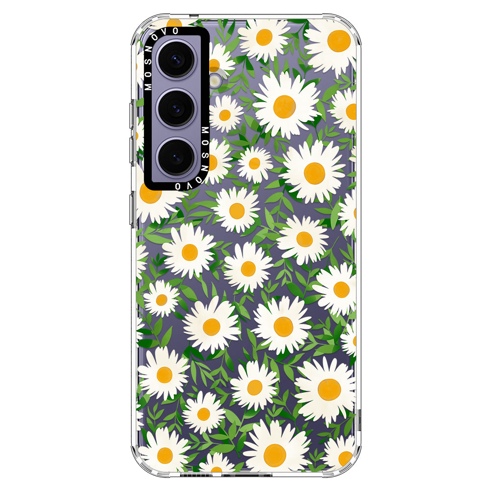 Daisies Phone Case - Samsung Galaxy S24 Plus Case