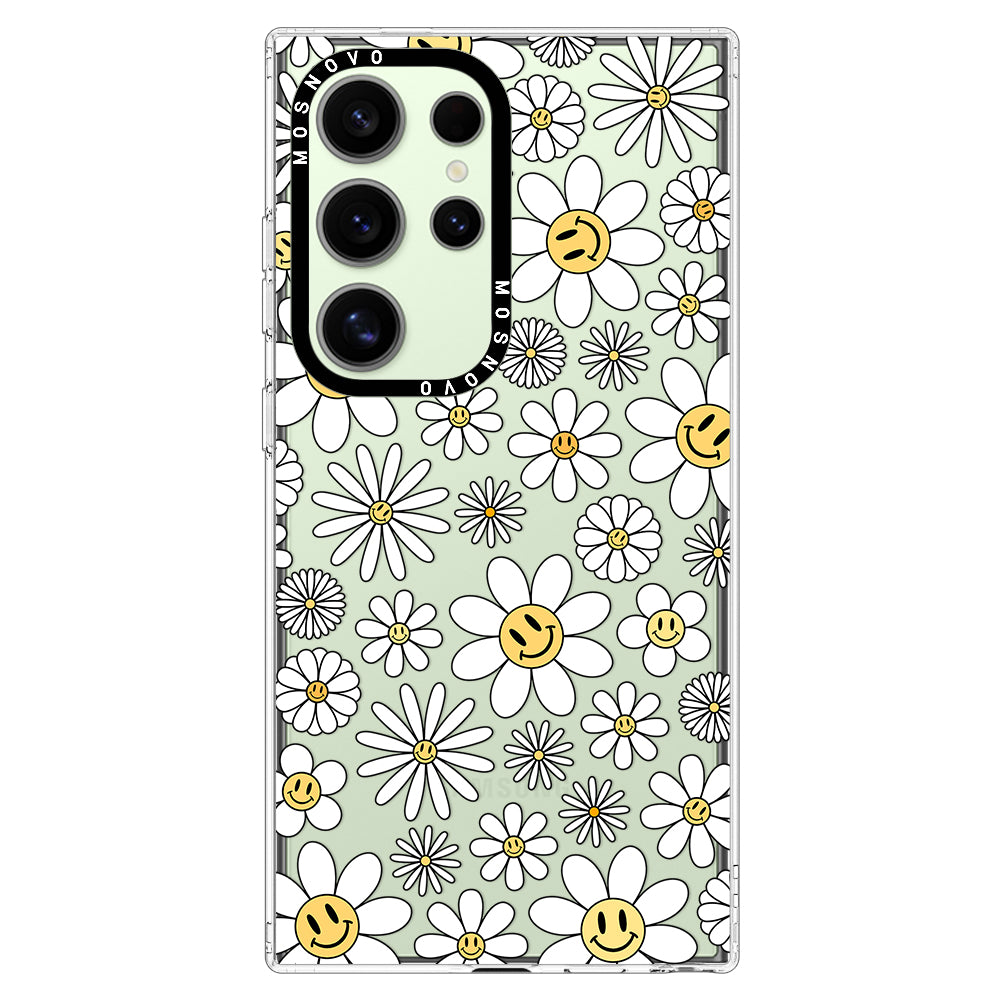 Happy Daisy Blooms Phone Case - Samsung Galaxy S24 Ultra Case