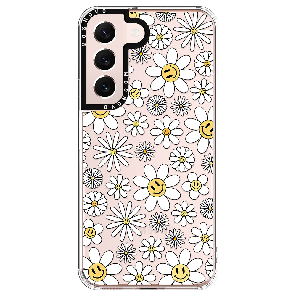 Happy Daisy Blooms Phone Case - Samsung Galaxy S22 Case