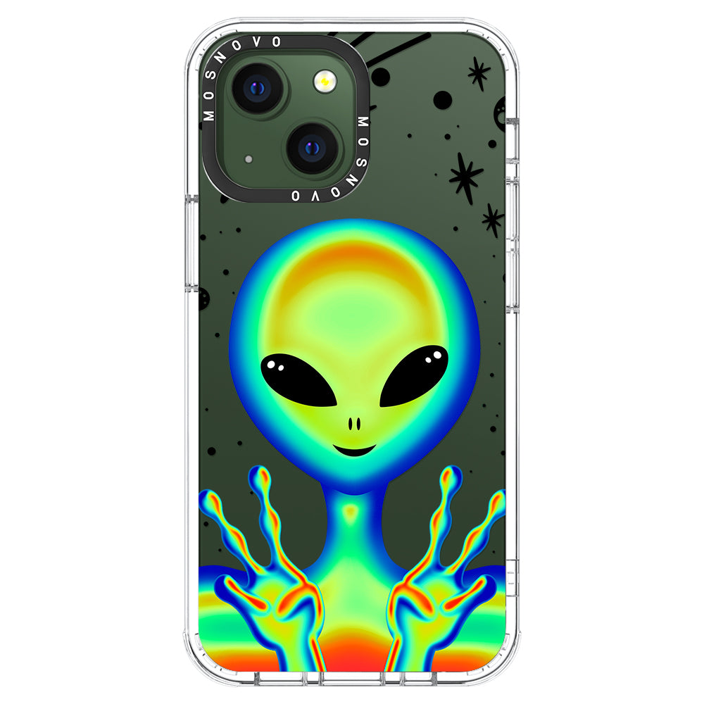 Alien Piece Phone Case - iPhone 13 Mini Case