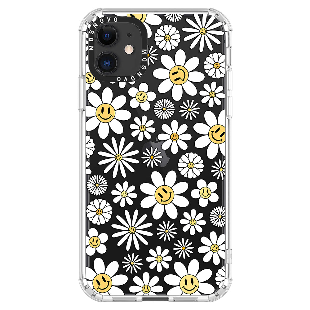 Happy Daisy Blooms Phone Case - iPhone 11 Case