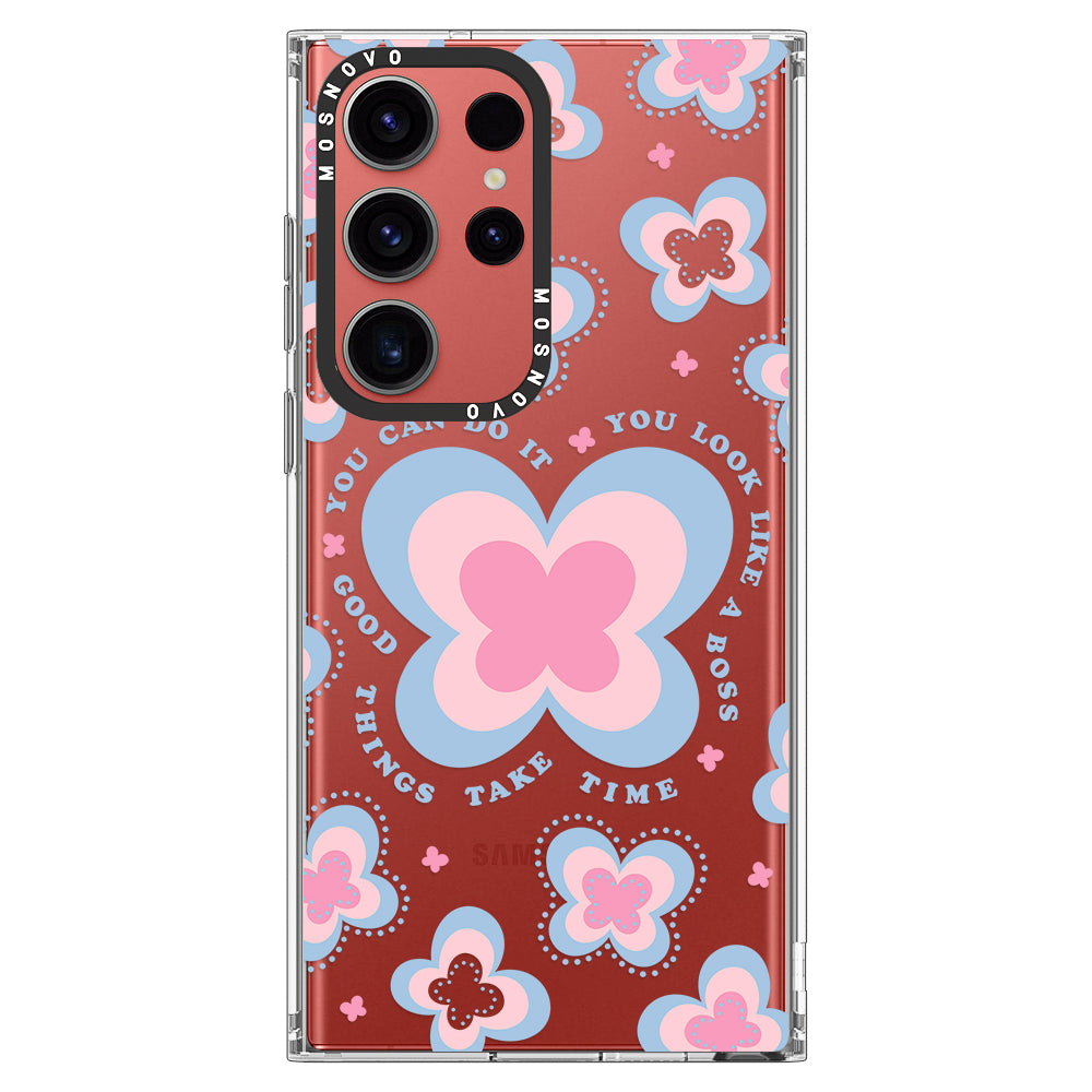 Blooming Butterflies Phone Case - Samsung Galaxy S23 Ultra Case