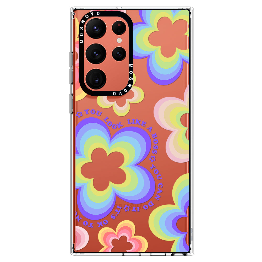 Heavenly Blooms Phone Case - Samsung Galaxy S22 Ultra Case