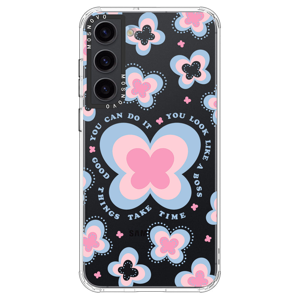 Blooming Butterflies Phone Case - Samsung Galaxy S23 Plus Case