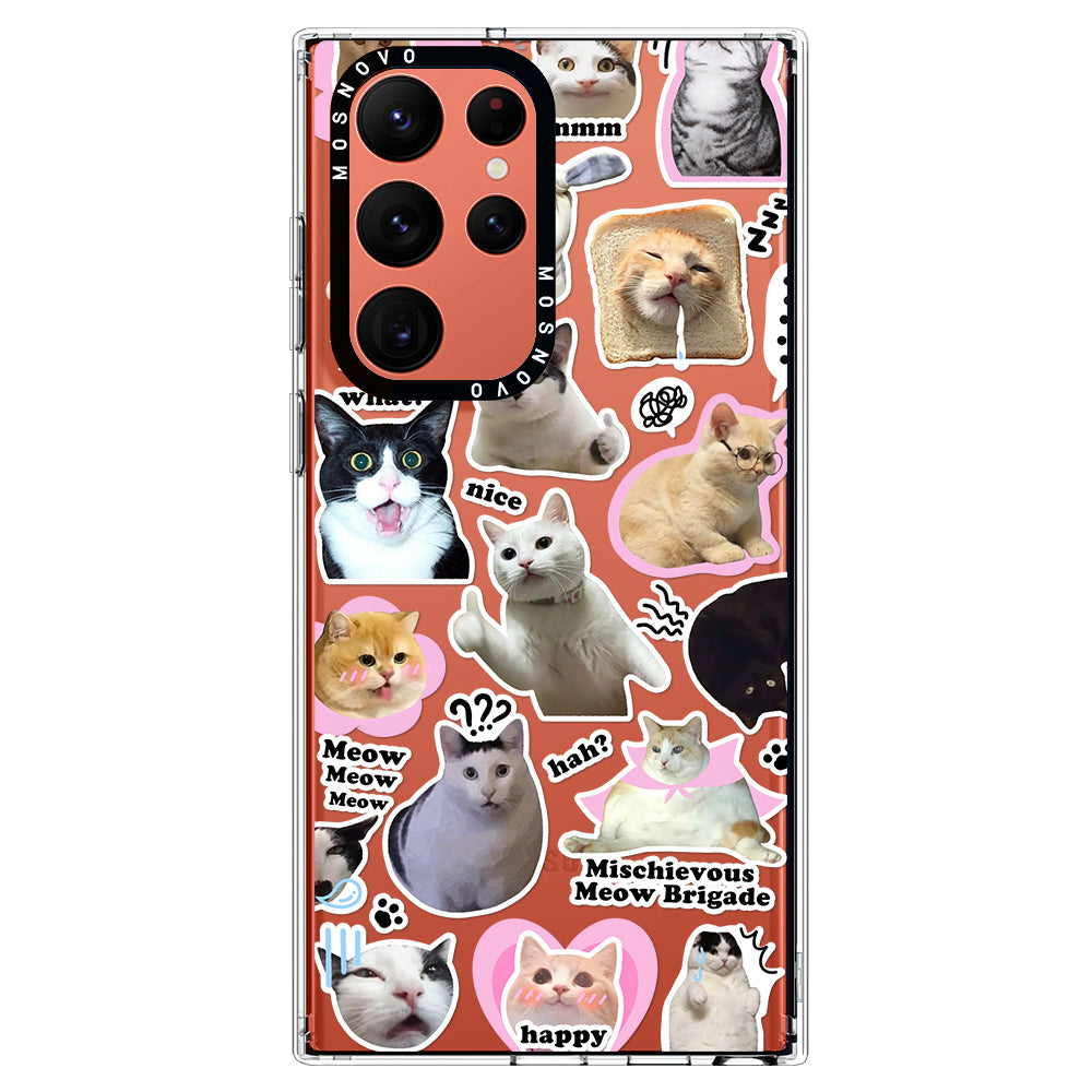 The Cat Brigade Phone Case - Samsung Galaxy S22 Ultra Case