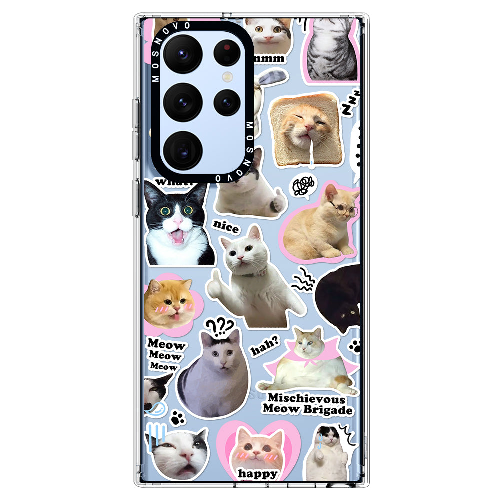 The Cat Brigade Phone Case - Samsung Galaxy S22 Ultra Case