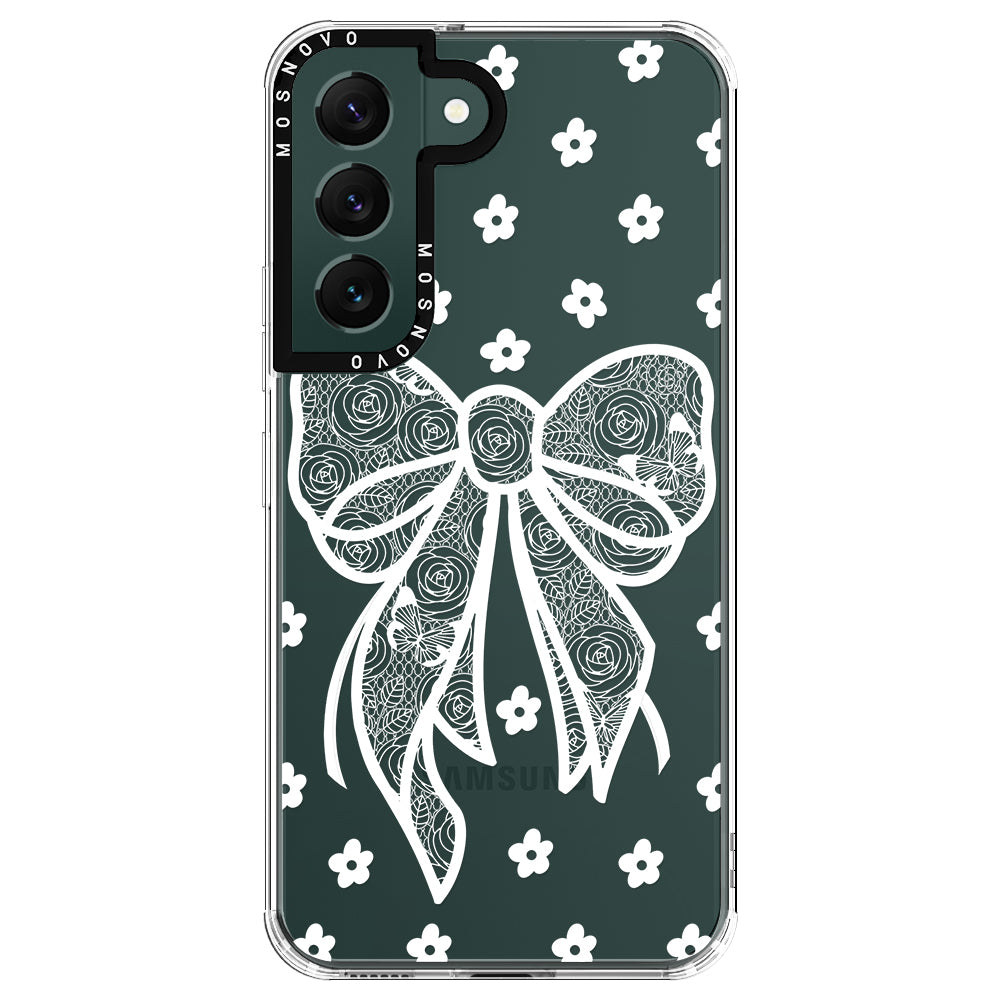 Lacey Bow Phone Case - Samsung Galaxy S22 Case