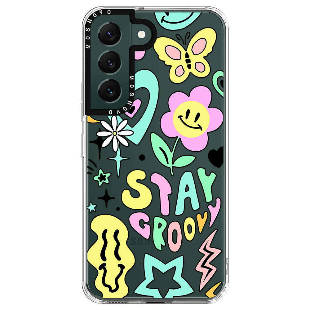 Stay Groovy Phone Case - Samsung Galaxy S22 Case