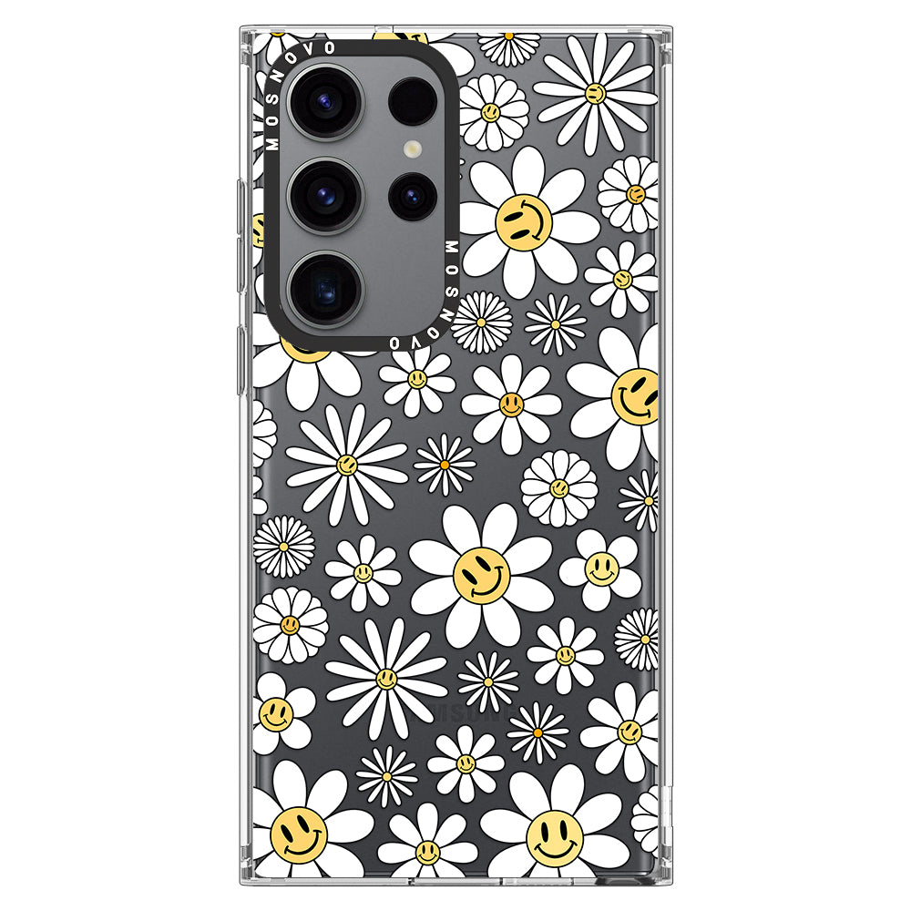 Happy Daisy Blooms Phone Case - Samsung Galaxy S23 Ultra Case