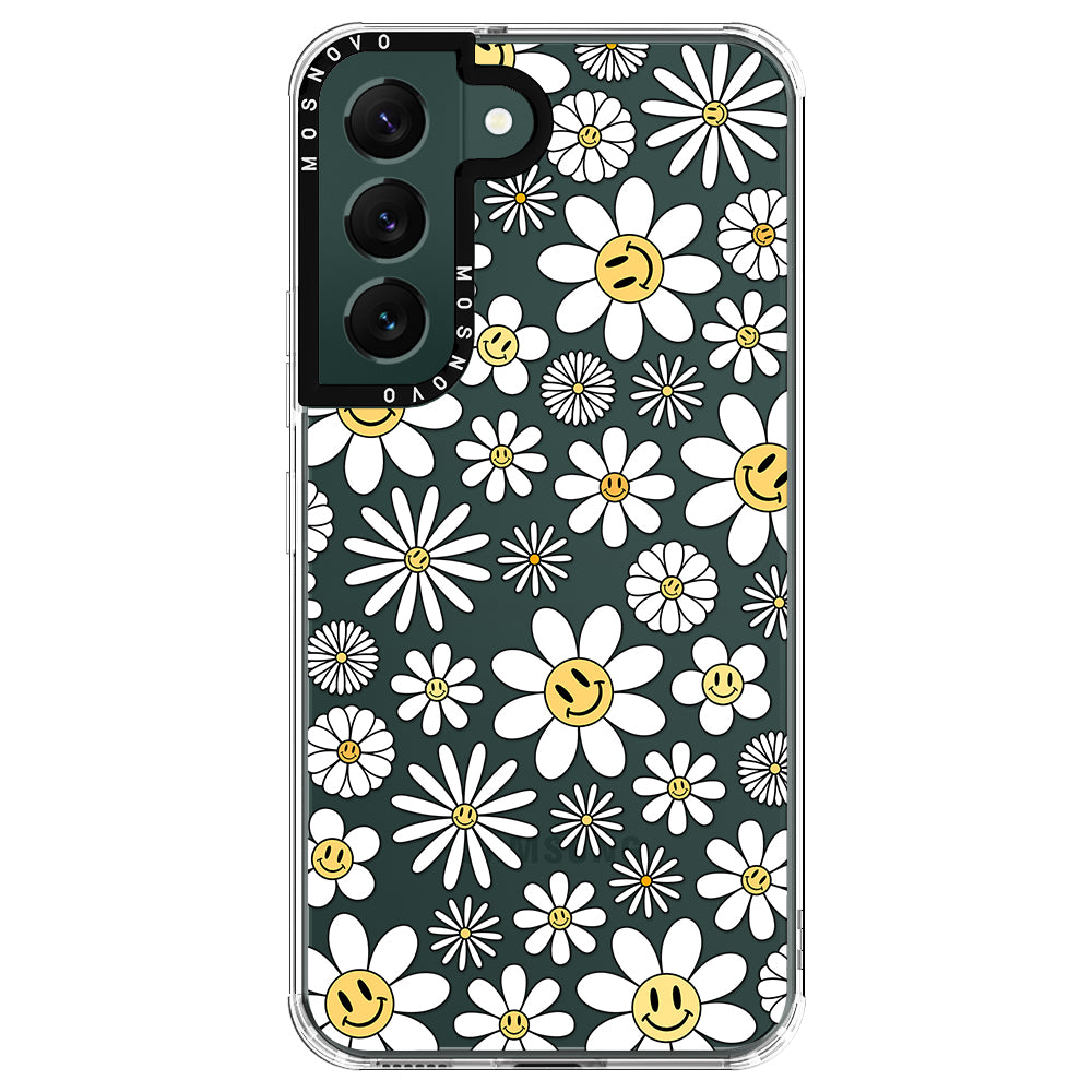 Happy Daisy Blooms Phone Case - Samsung Galaxy S22 Case