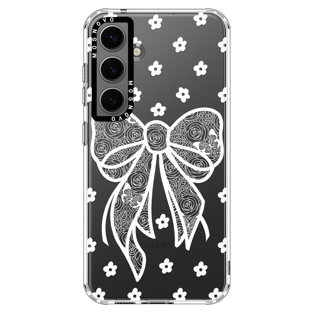 Lacey Bow Phone Case - Samsung Galaxy S24 Case