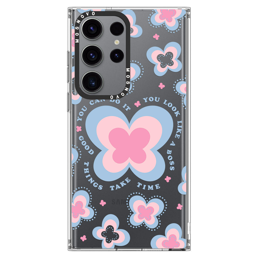 Blooming Butterflies Phone Case - Samsung Galaxy S23 Ultra Case