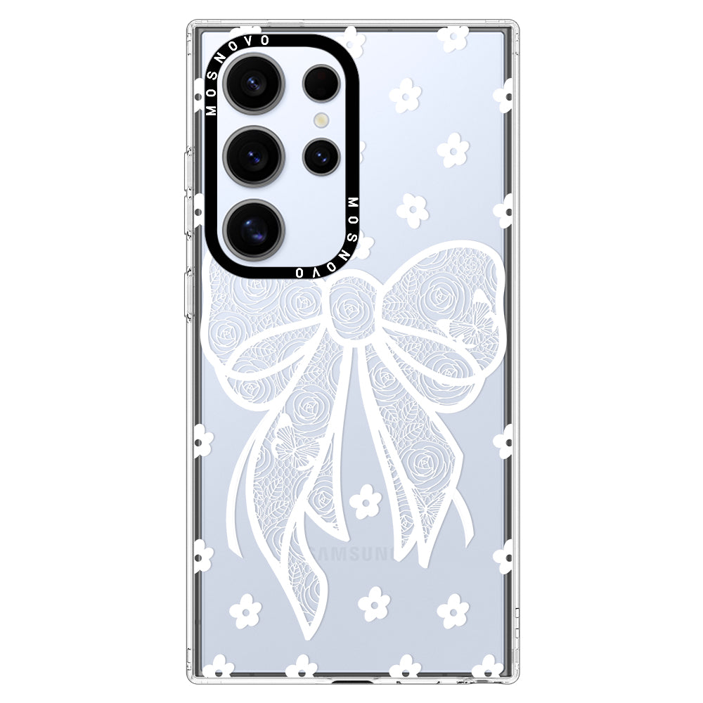 Lacey Bow Phone Case - Samsung Galaxy S24 Ultra Case