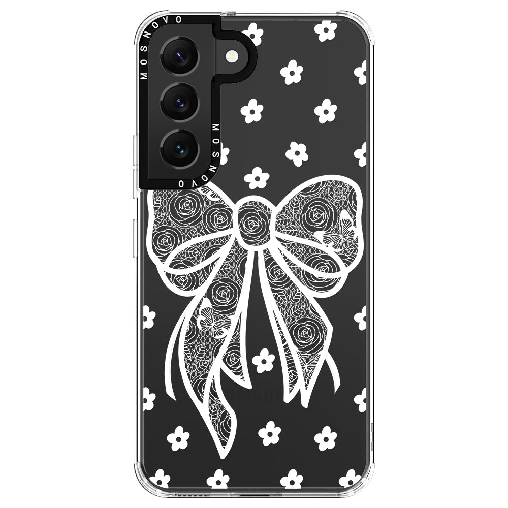 Lacey Bow Phone Case - Samsung Galaxy S22 Plus Case