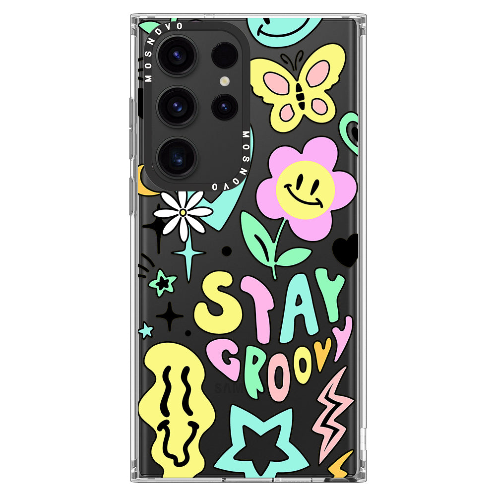 Stay Groovy Phone Case - Samsung Galaxy S23 Ultra Case