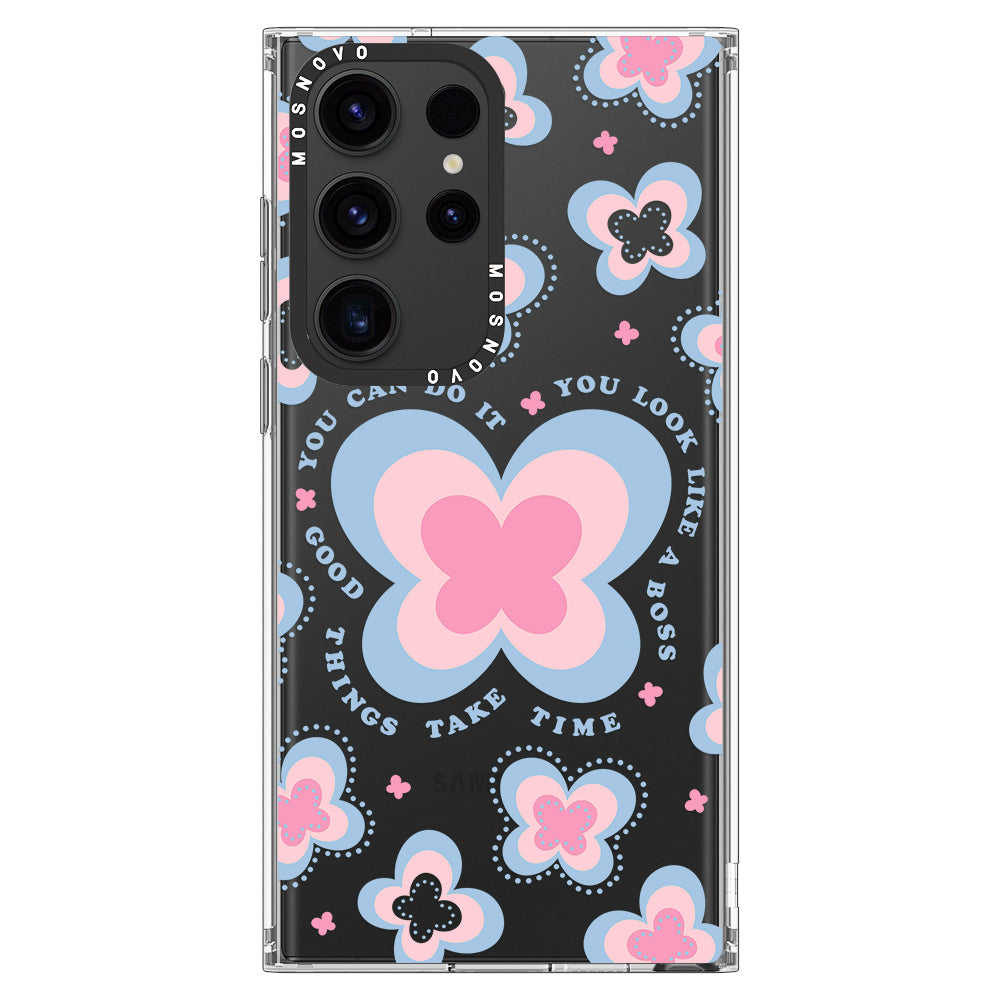 Blooming Butterflies Phone Case - Samsung Galaxy S23 Ultra Case