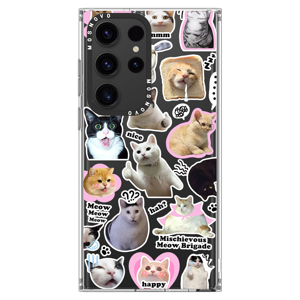 The Cat Brigade Phone Case - Samsung Galaxy S23 Ultra Case