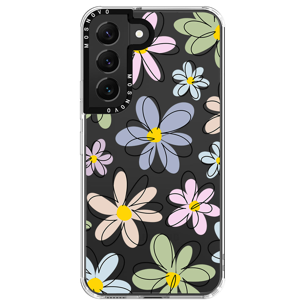 Linear Blooms Phone Case - Samsung Galaxy S22 Case