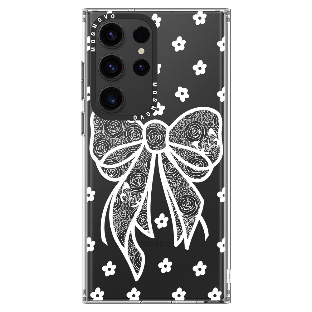 Lacey Bow Phone Case - Samsung Galaxy S23 Ultra Case