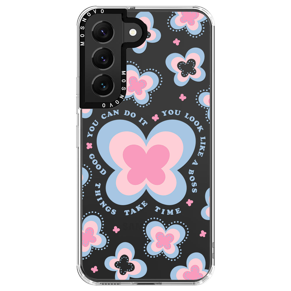 Blooming Butterflies Phone Case - Samsung Galaxy S22 Plus Case