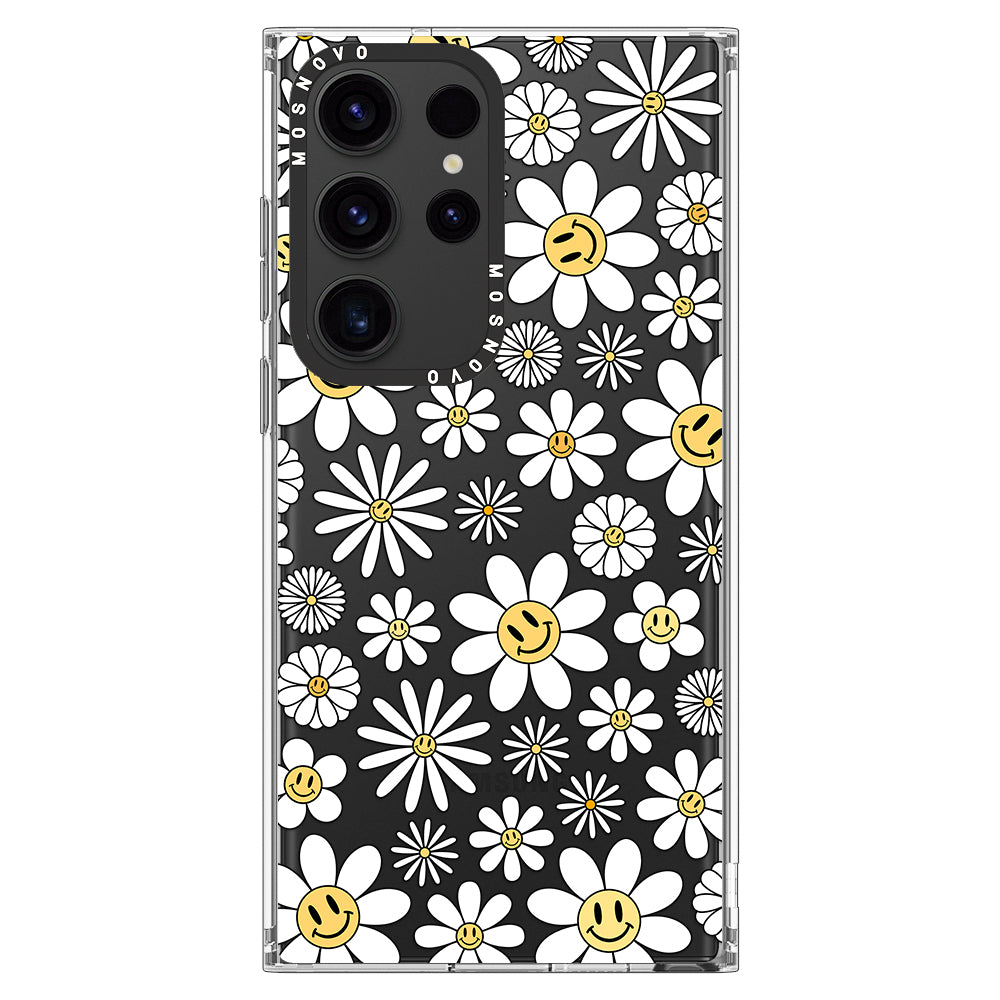 Happy Daisy Blooms Phone Case - Samsung Galaxy S23 Ultra Case