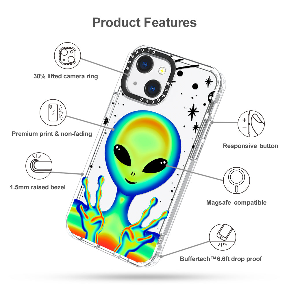 Alien Piece Phone Case - iPhone 13 Case