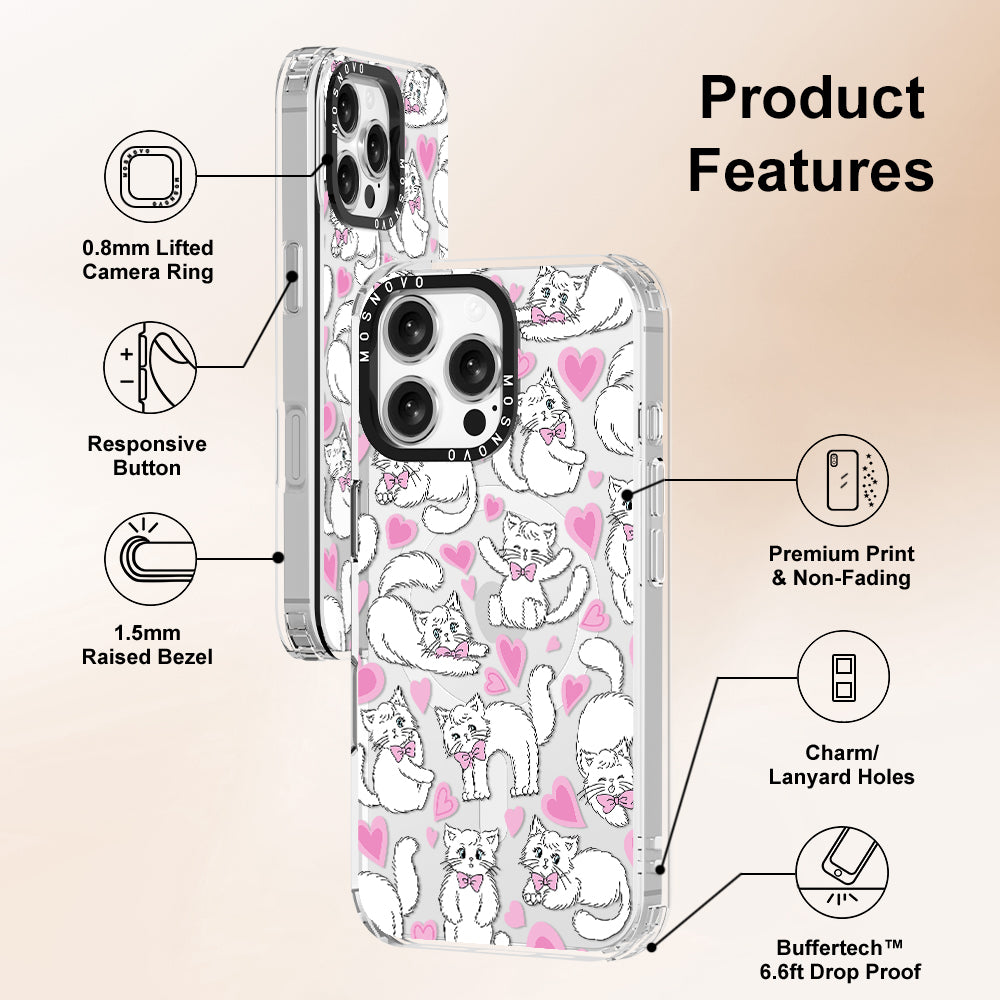 Kitties Phone Case - iPhone 16 Pro Max Case