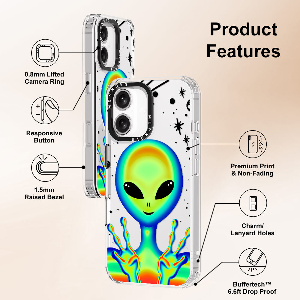 Alien Piece Phone Case - iPhone 16 Case