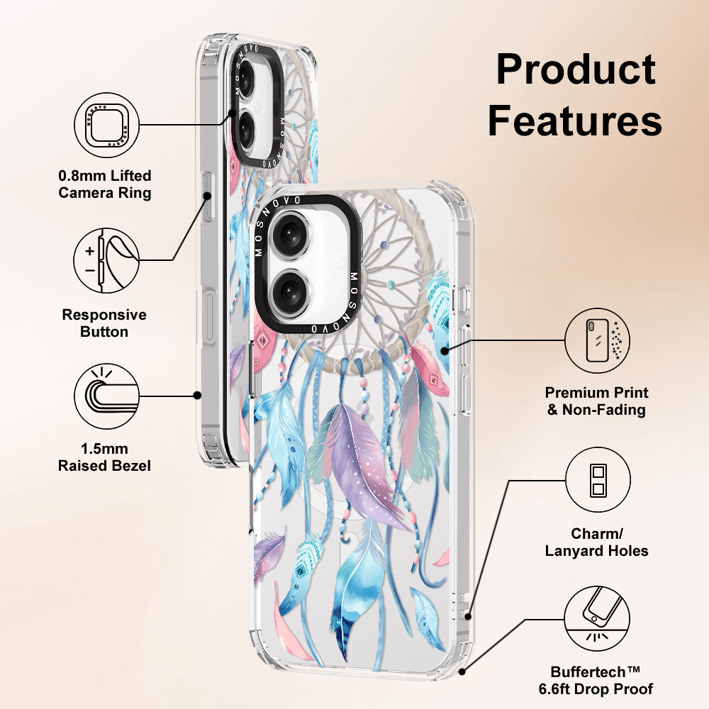 Dreamcatcher Phone Case - iPhone 16 Plus Case - MOSNOVO