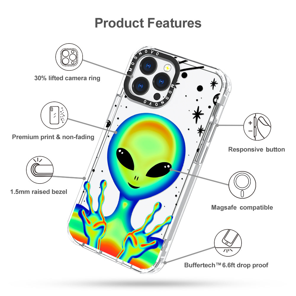 Alien Piece Phone Case - iPhone 13 Pro Max Case