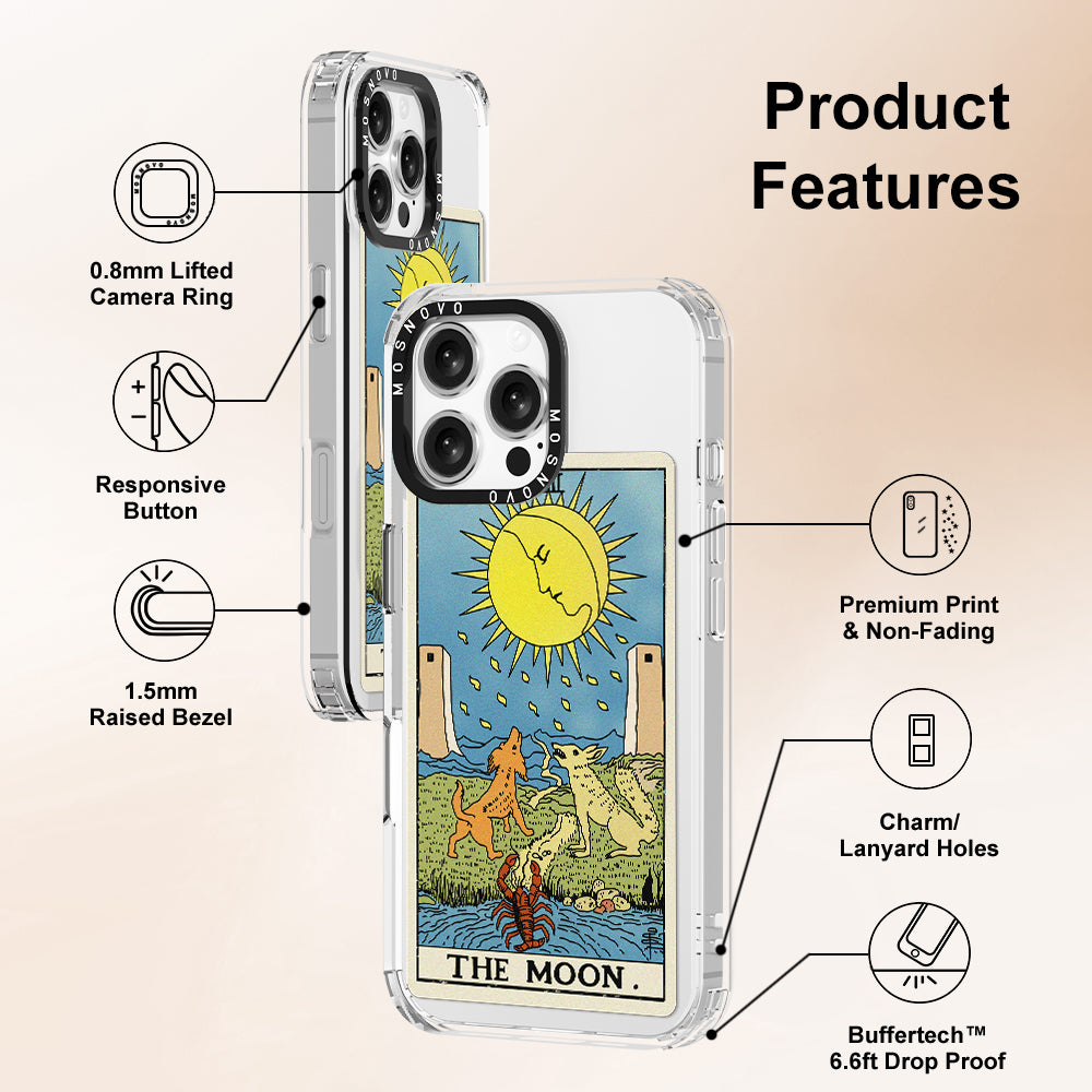 The Moon Phone Case - iPhone 16 Pro Max Case - MOSNOVO