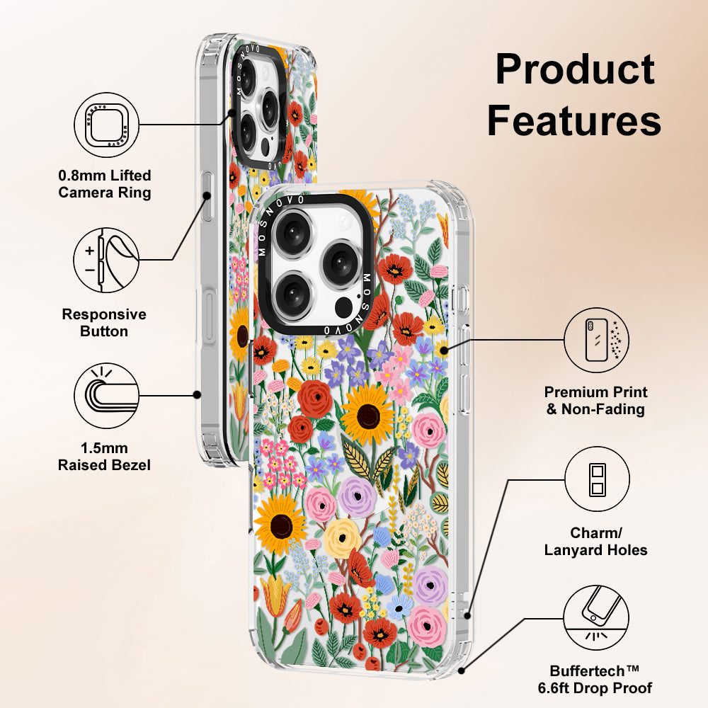 Blossom & Bloom Phone Case - iPhone 16 Pro Case