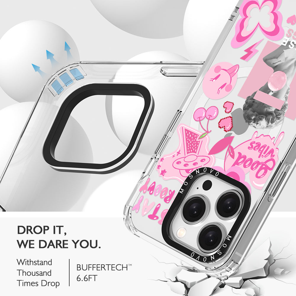 Pink Culture Phone Case - iPhone 15 Pro Case