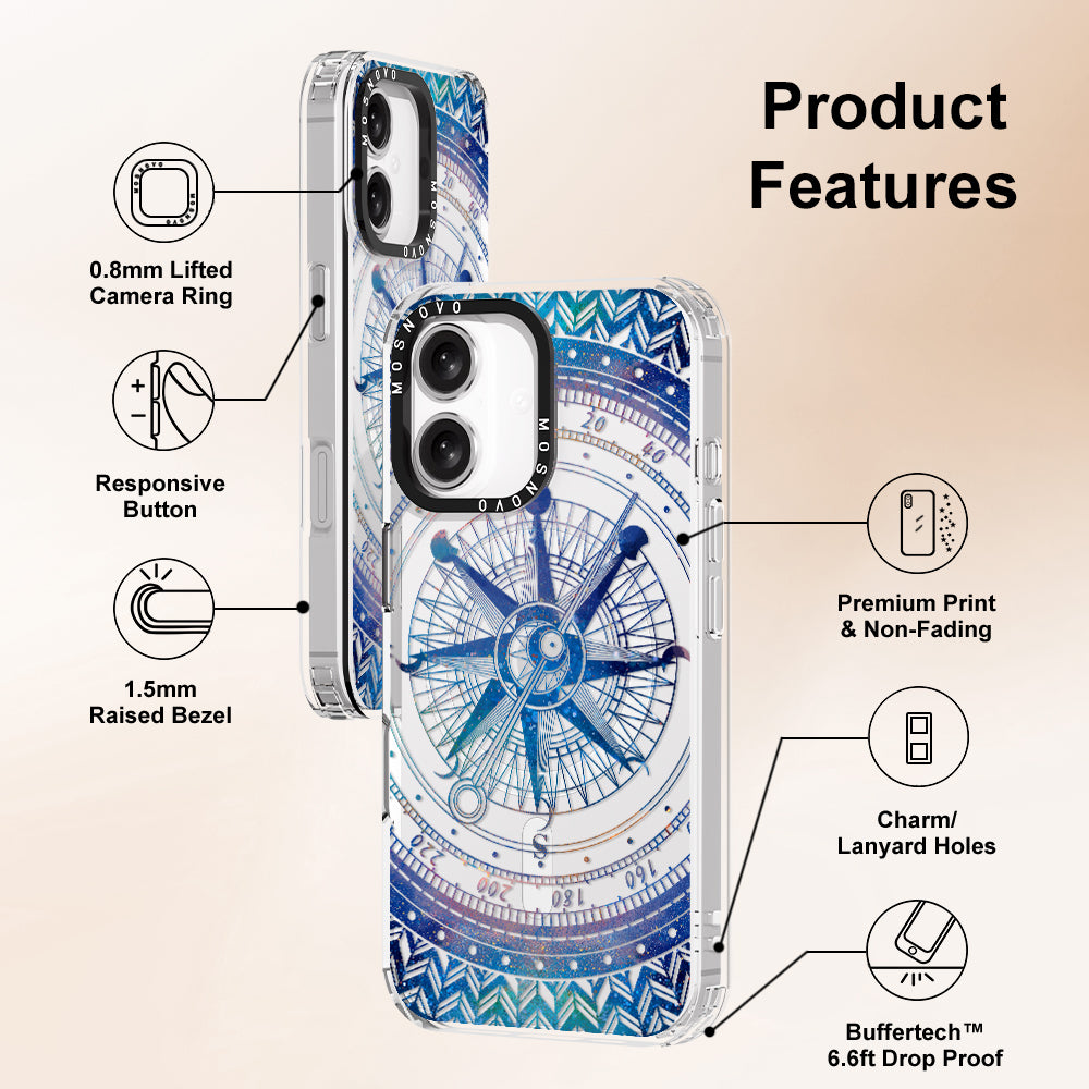 Galaxy Compass Phone Case - iPhone 16 Case - MOSNOVO