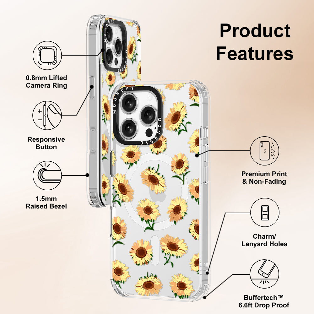 Sunflowers Phone Case - iPhone 16 Pro Max Case