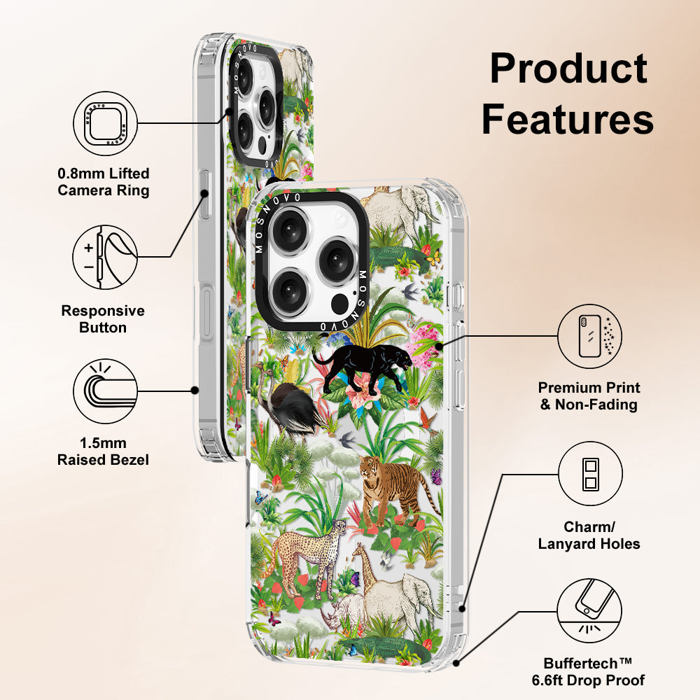 Wildlife Phone Case - iPhone 16 Pro Case - MOSNOVO