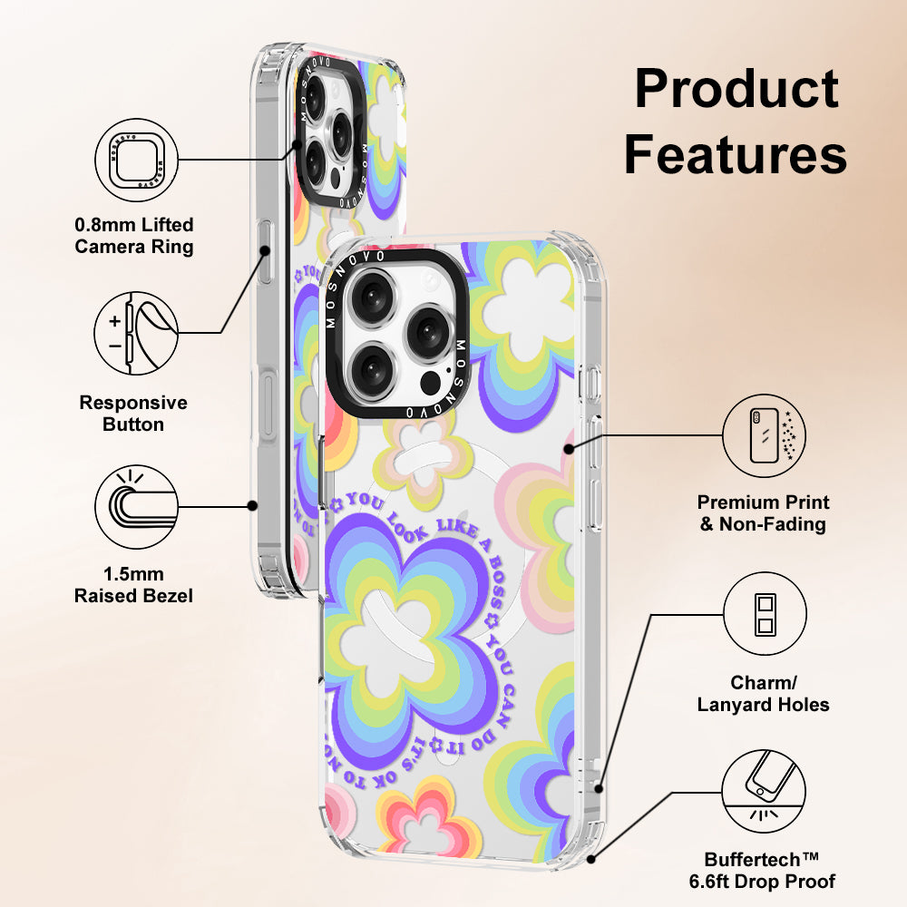 Heavenly Blooms Phone Case - iPhone 16 Pro Max Case