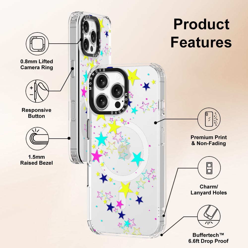 Twinkle Star Phone Case - iPhone 16 Pro Max Case - MOSNOVO