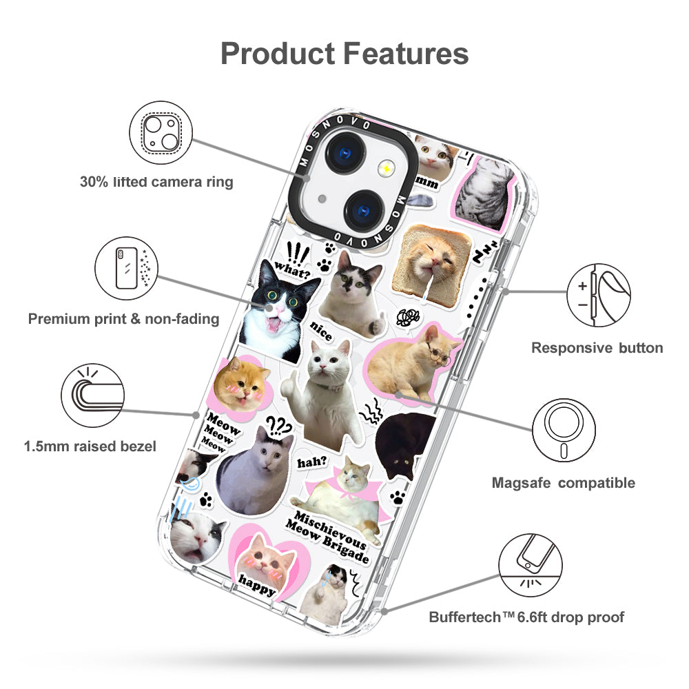 The Cat Brigade Phone Case - iPhone 13 Case