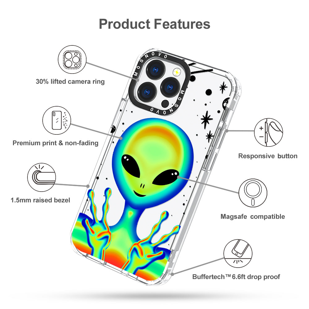 Alien Piece Phone Case - iPhone 13 Pro Case