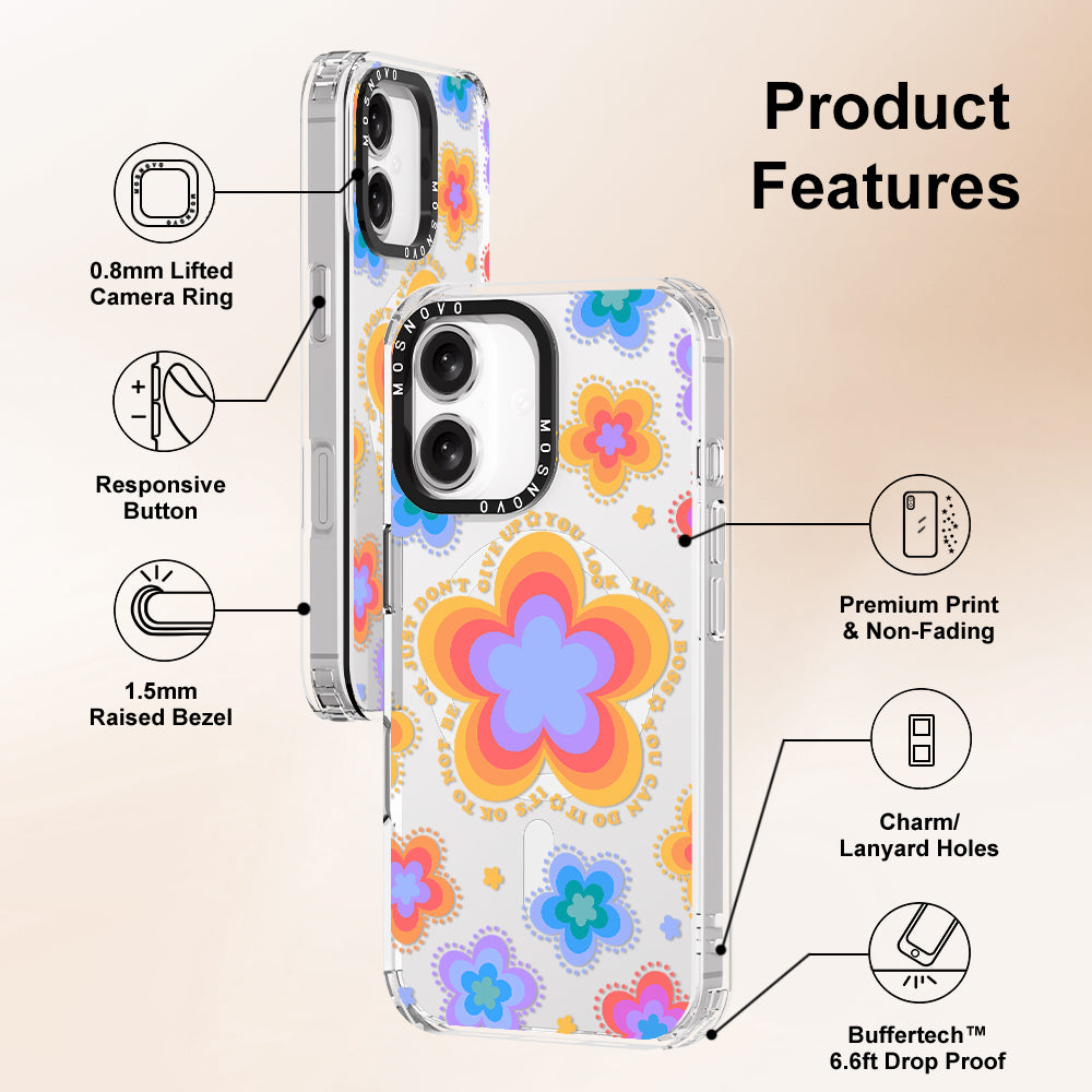 Blooming Artistry Phone Case - iPhone 16 Plus Case