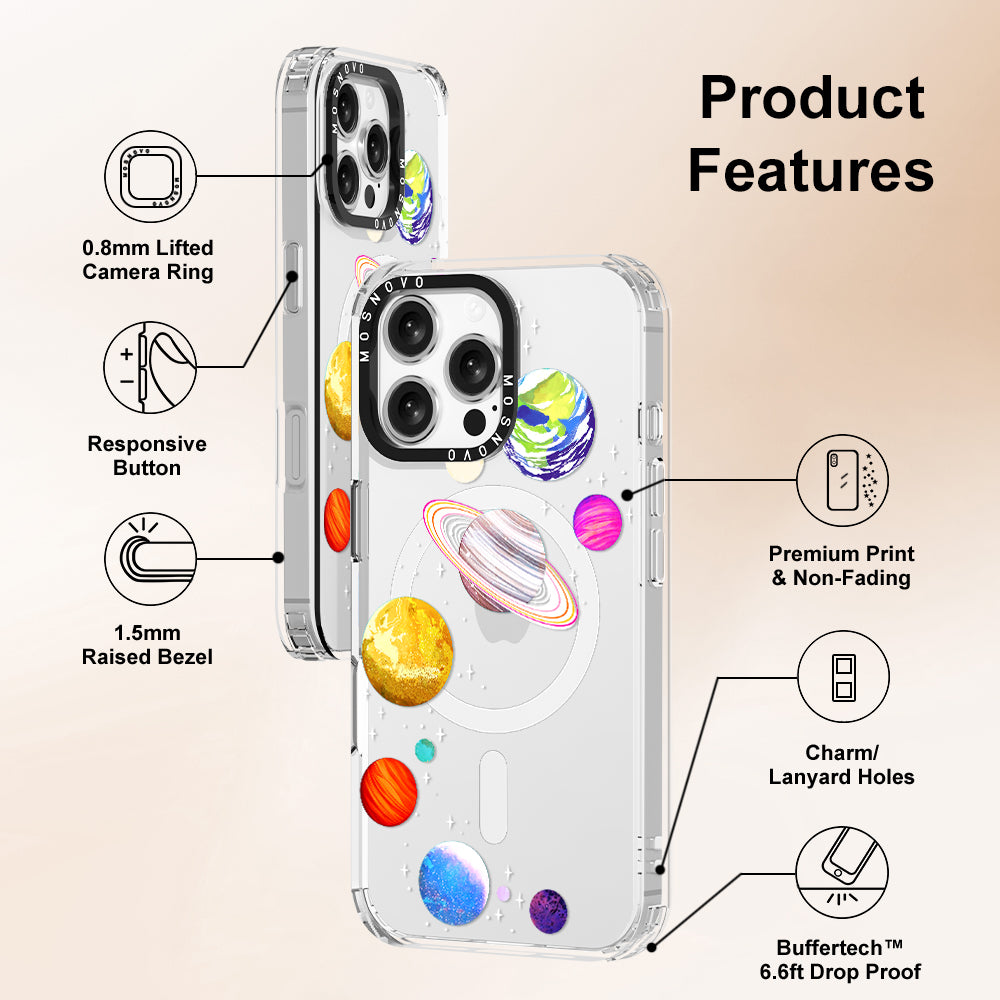 The Planet Phone Case - iPhone 16 Pro Max Case - MOSNOVO